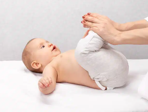 Pediatric chiropractic care for a baby who suffers from delayed milestones.