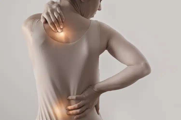Woman suffers from pain after a Failed Back Surgery.
