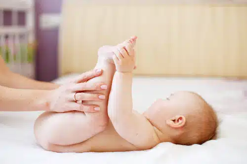 baby on pediatric birth trauma and developmental delays treatment in the woodlands | Core Health Spine and Rehabilitation
