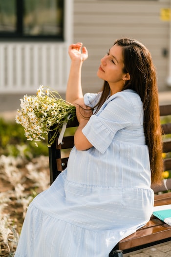 pregnancy wellness experienced by woman after Prenatal Pain and Discomfort Treatment